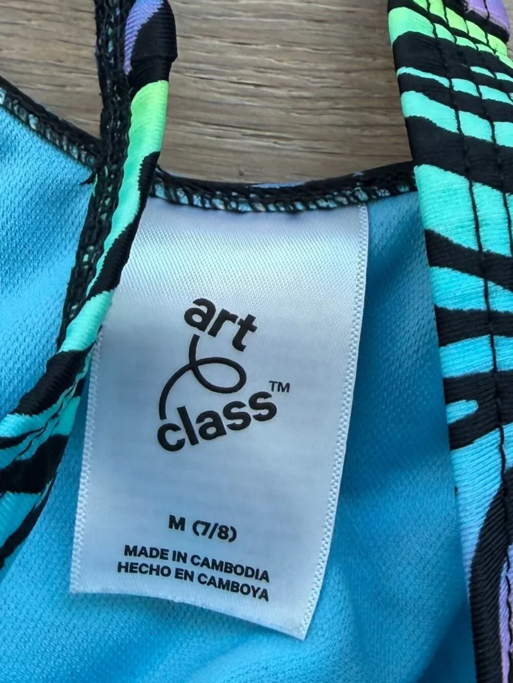ART CLASS Girls Bathing Suit size 7/8